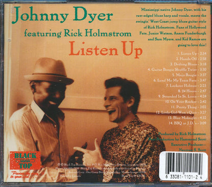 Johnny Dyer, Rick Holmstrom - Listen Up [New CD]
