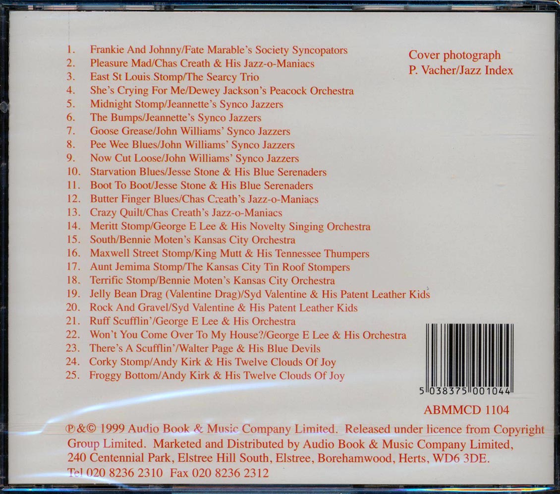 Walter Page & His Blue Devils, Bennie Moten's Kansas City Orchestra, Etc. - Kansas City Jazz: 20s (25 tracks) [New CD]