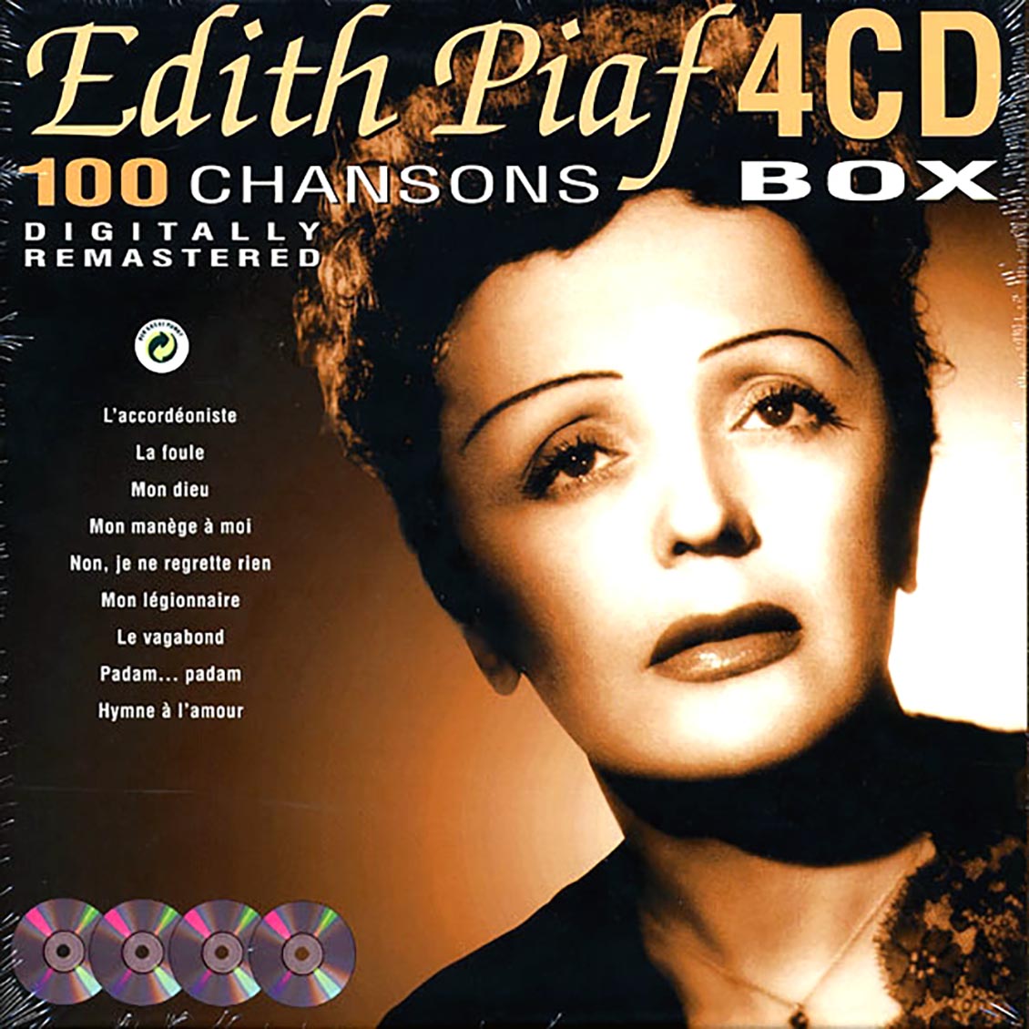 Edith Piaf - 100 Chansons (4xCD) (LP-size box set) [New] [New CD]