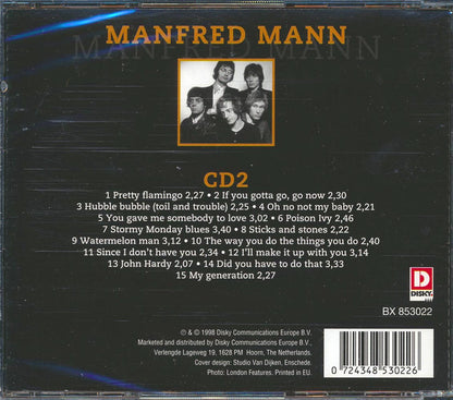 Manfred Mann - Original Gold CD2 [New CD]