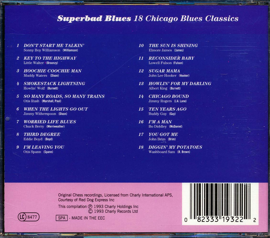 Elmore James, Eddie Boyd, Otis Spann, Etc. - Superbad Blues: 18 Chicago Blues Classics [New CD]