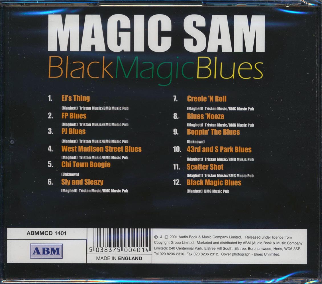 Magic Sam - Black Magic Blues [New CD]