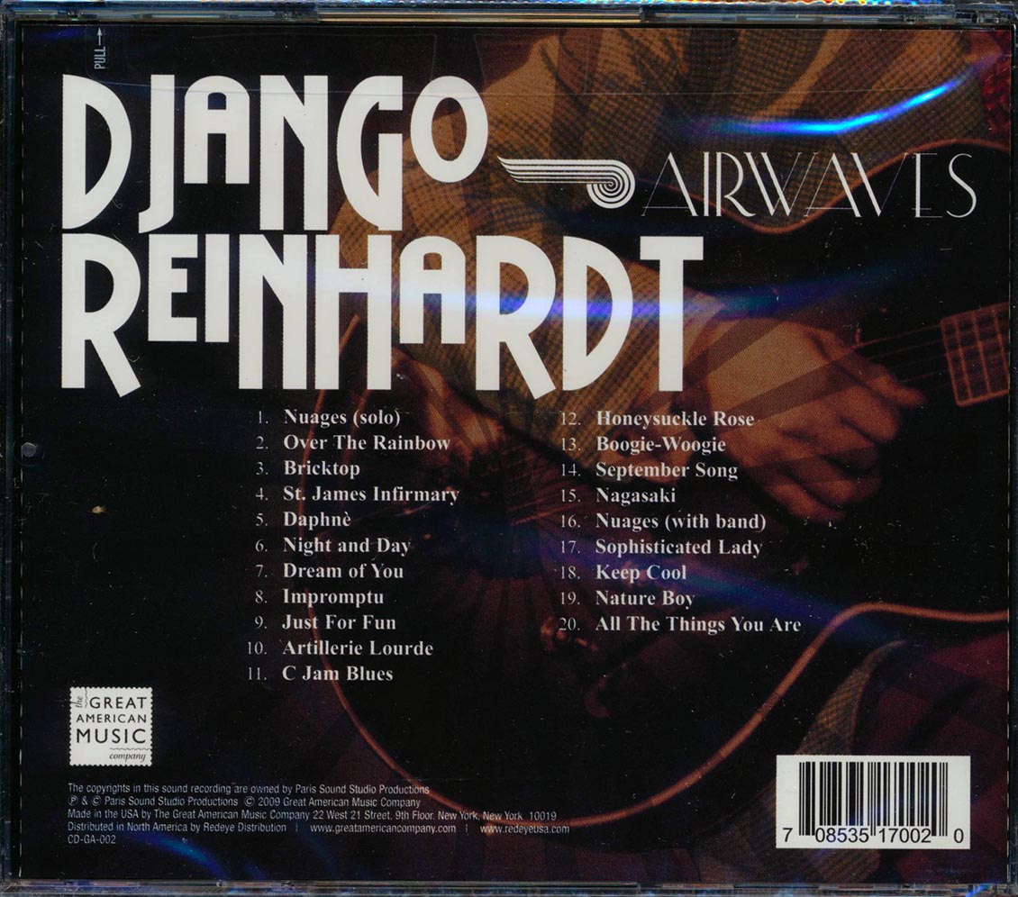 Django Reinhardt - Airwaves [New CD]