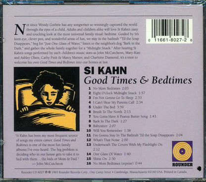 Si Kahn - Good Times And Bedtimes (incl. large booklet) [New CD]