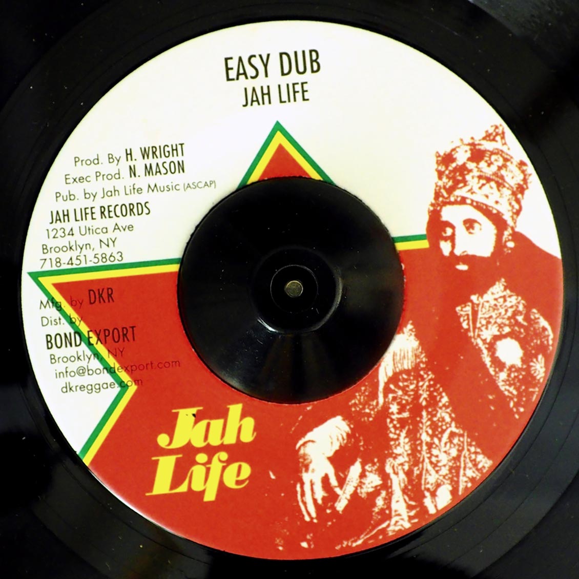 Icho Candy - Ease Up The Pressure  /  Version (rhythm: "Dennis Brown - Easy Take It Easy") [New Vinyl 7"]