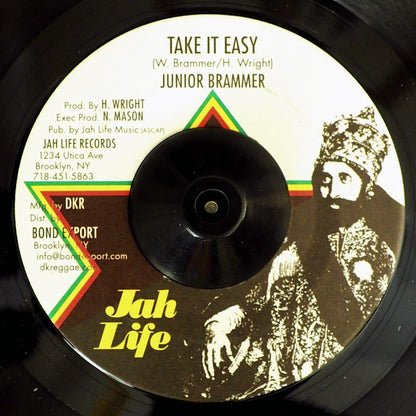 Jr. Brammer - Take It Easy  /  Version (rhythm: "Dennis Brown - Easy Take It Easy") [New Vinyl 7"]