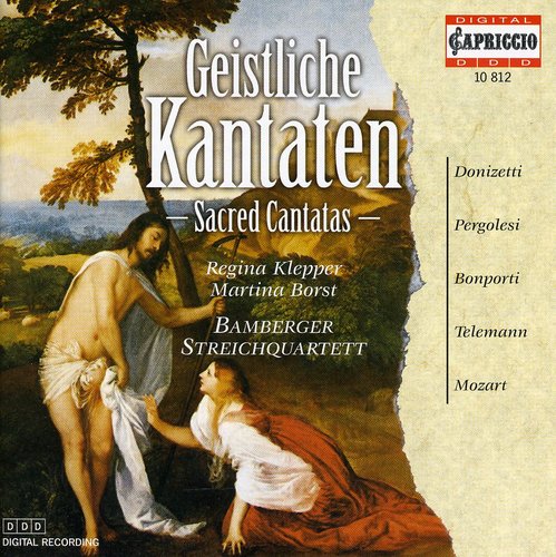 DONIZETTI/PERGOLESI/BONPORTI - Sacred Cantatas Music CD