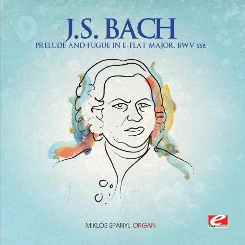 J Bach S - Prelude & Fugue in E-Flat Major Music CD