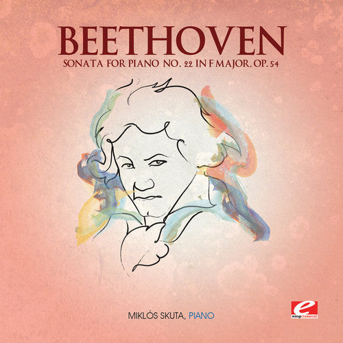 Beethoven - Sonata for Piano 22 in F Major Music CD