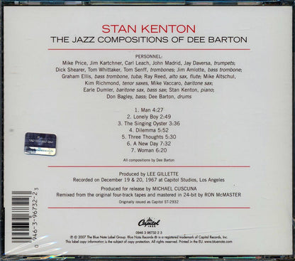 Stan Kenton - Stan Kenton Conducts The Jazz Compositions Of Dee Barton [New CD]