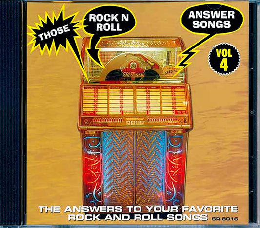 Tommy Tucker, Jimmy Jenson, Tan Boreson, Etc. - Those Rock And Roll Answer Songs Volume 4 [New CD]