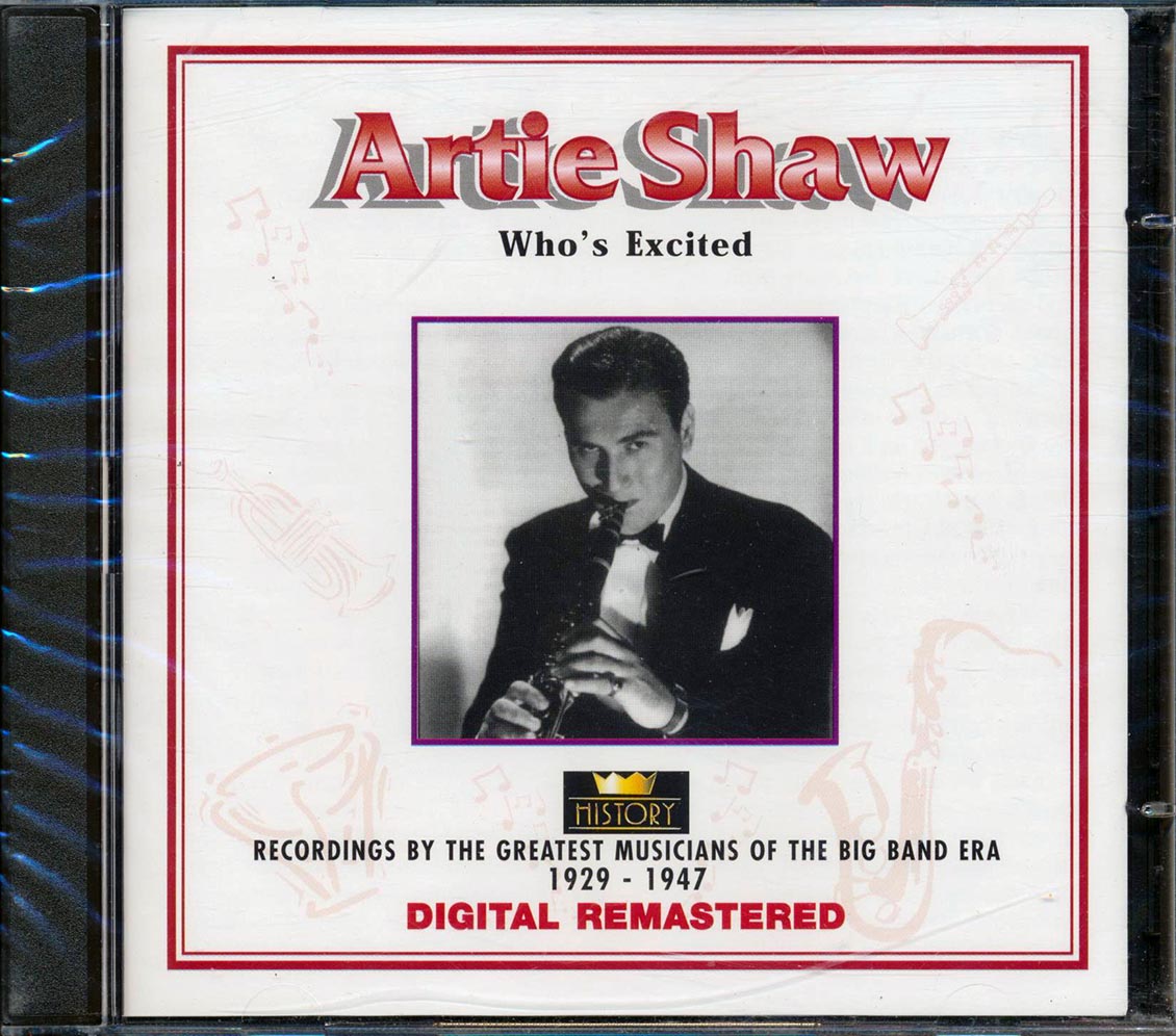 Artie Shaw - Who's Excited (40 tracks) (2xCD) [New]