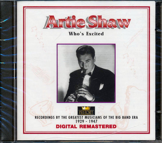 Artie Shaw - Who's Excited (40 tracks) (2xCD) [New]
