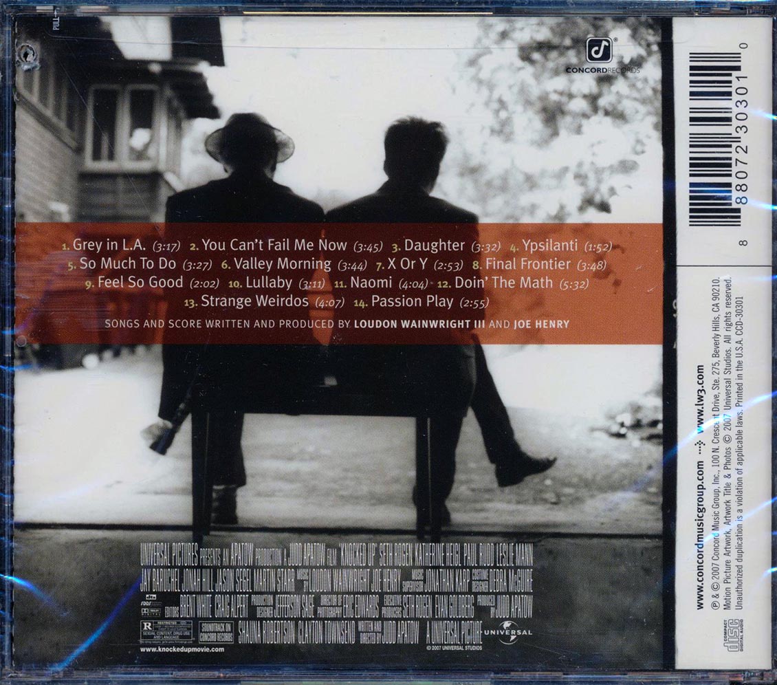 Loudin Wainwright III - Strange Weirdos: Music From And Inspired By The Film 'Knocked Up' [New CD]
