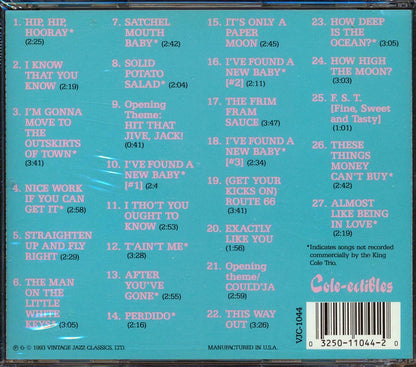 Nat King Cole Trio, Frank Sinatra - Straighten Up And Fly Right! (27 tracks) [New CD]