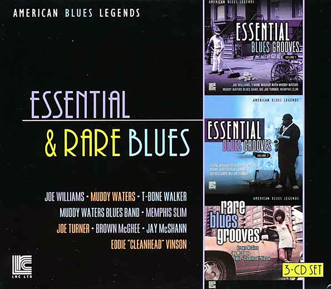 Joe Williams, Muddy Waters, T-Bone Walker, Memphis Slim, Etc. - Essential & Rare Blues (3xCD) [New] [New CD]