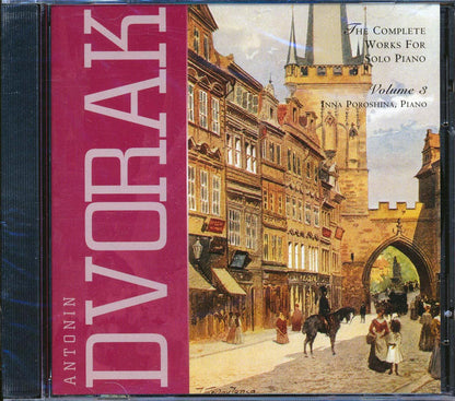 Antonin Dvorak - Piano Music Volume 3: The Complete Works For Solo Piano [New CD]