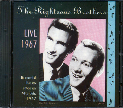 The Righteous Brothers - Live 1967 [New CD]