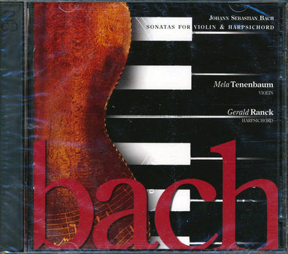 Johann Sebastian Bach, Mala Tenenbaum, Gerald Ranck - Sonatas For Violin And Harpischord (25 tracks) (2xCD) [New CD]