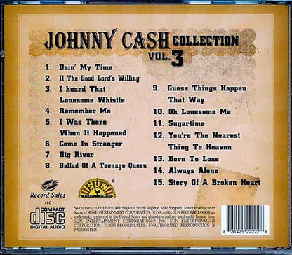Johnny Cash - Johnny Cash Collection Volume 3 [New CD]
