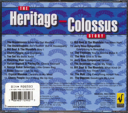 Shocking Blue, Bill Deal & The Rhondels, The Dreamlovers, Cherry People, Etc. - The Heritage And Colossus Story [New CD]