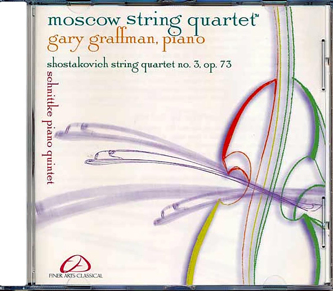 Moscow String Quartet - Shostakoviioh String Quartet No. 3 Op. 73 [New CD]