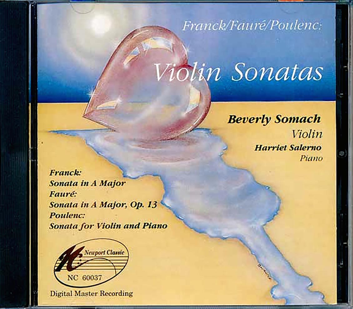 Franck, Faure, Poulenc - Violin Sonatas [New] [New CD]