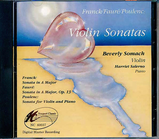 Franck, Faure, Poulenc - Violin Sonatas [New] [New CD]