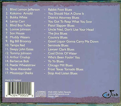 Blind Lemon Jefferson, Kokomo Arnold, Bukka White, Leroy Carr, Etc. - Gone Finshin': Tasty Bait From The Catfish Catalogue [New CD]