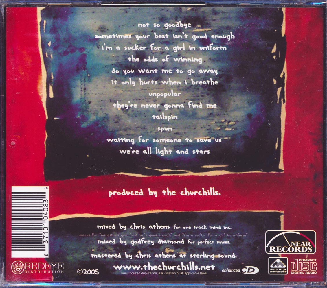 The Churchills - The Odds Of Winning [New CD]