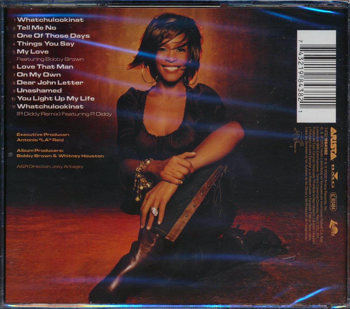 Whitney Houston - Just Whitney [New CD]