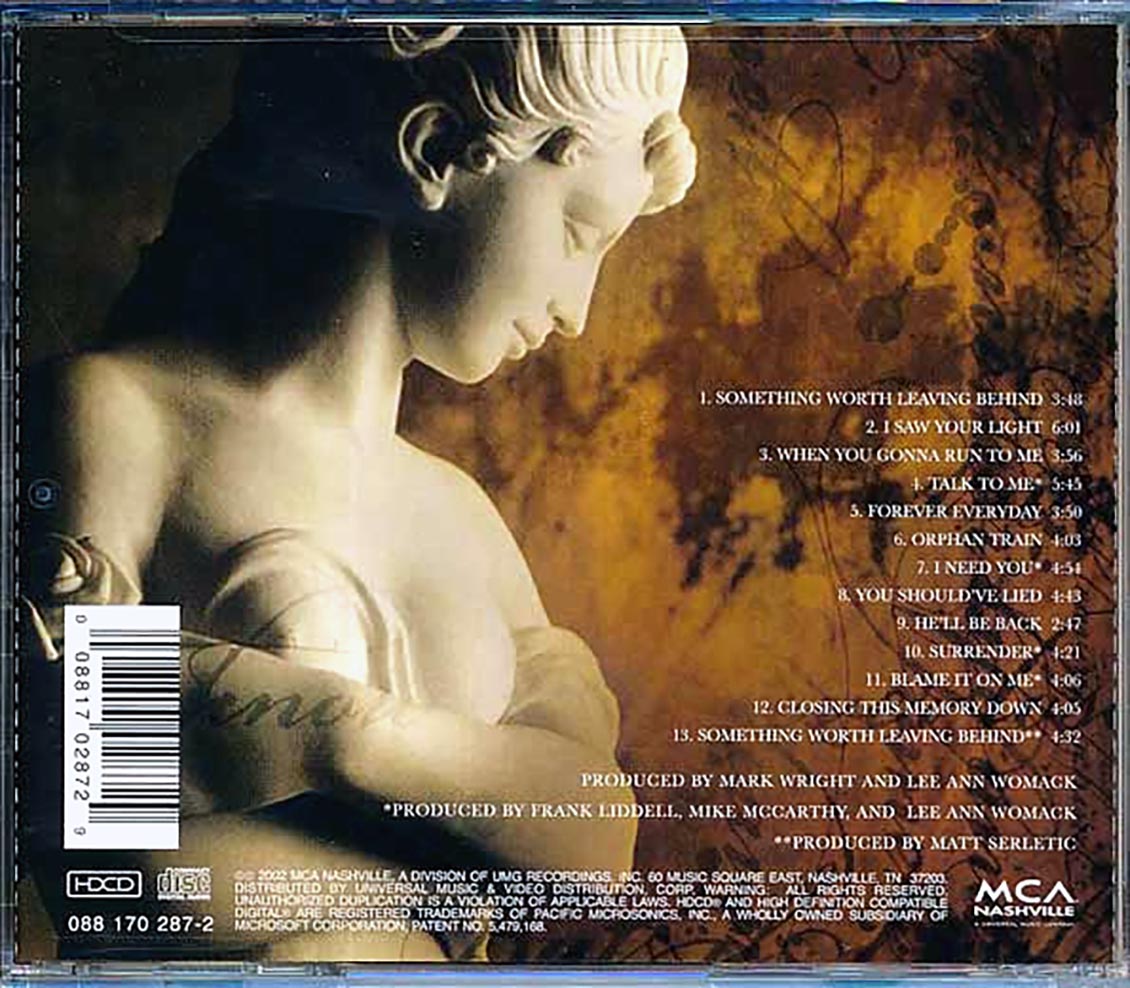 Lee Ann Womack - Something Worth Leaving Behind [New CD]