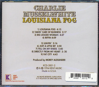 Charlie Musselwhite - Louisiana Fog [New CD]
