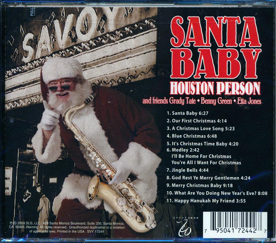 Houston Person, Etta Jones, Benny Green, Grady Tate - Santa Baby [New CD]