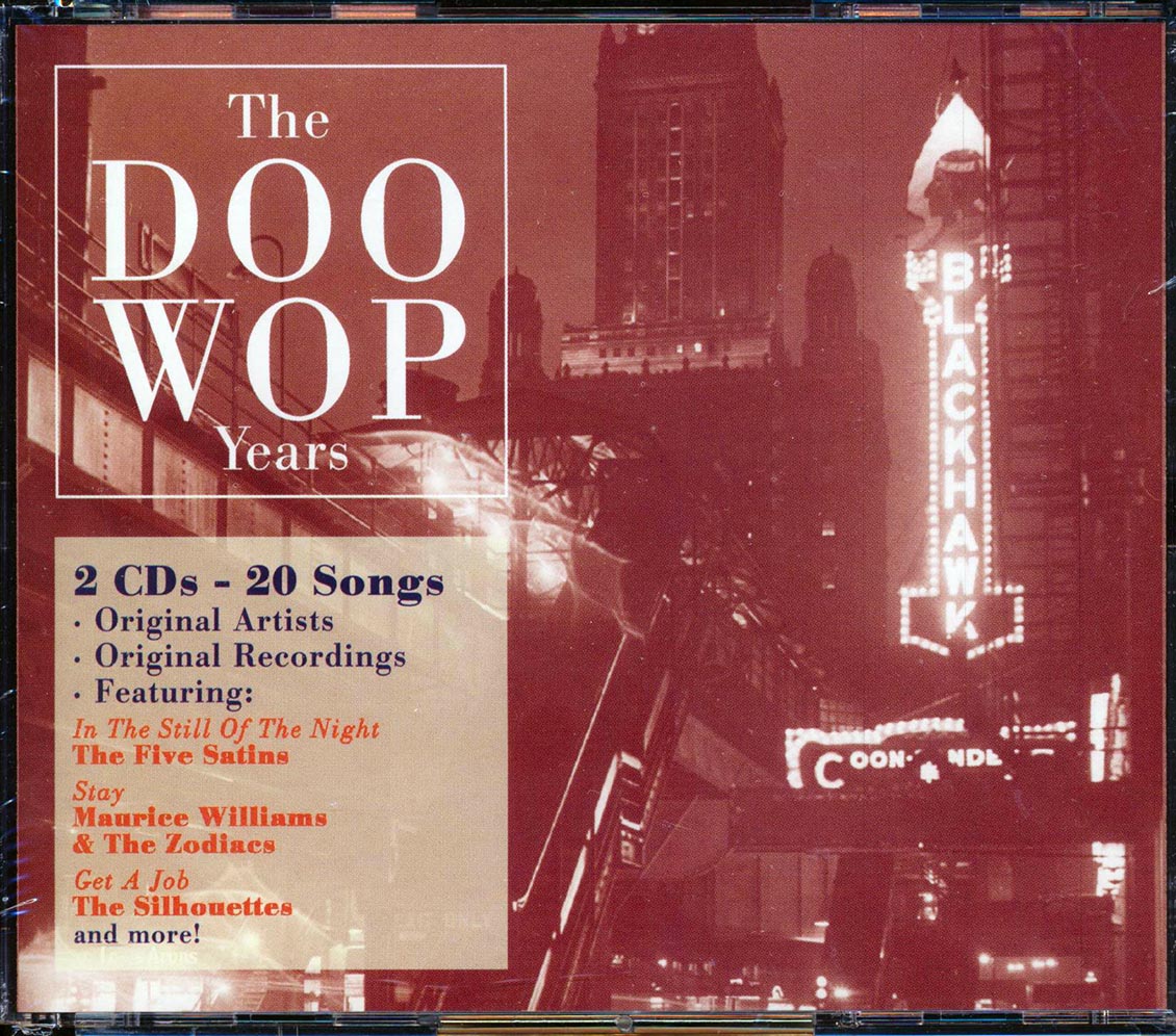 Maurice Williams & The Zodiacs, The Five Satins, The Silhouettes, Etc. - The Doo Wop Years (20 tracks) (2xCD) (incl. large booklet) [New] [New CD]