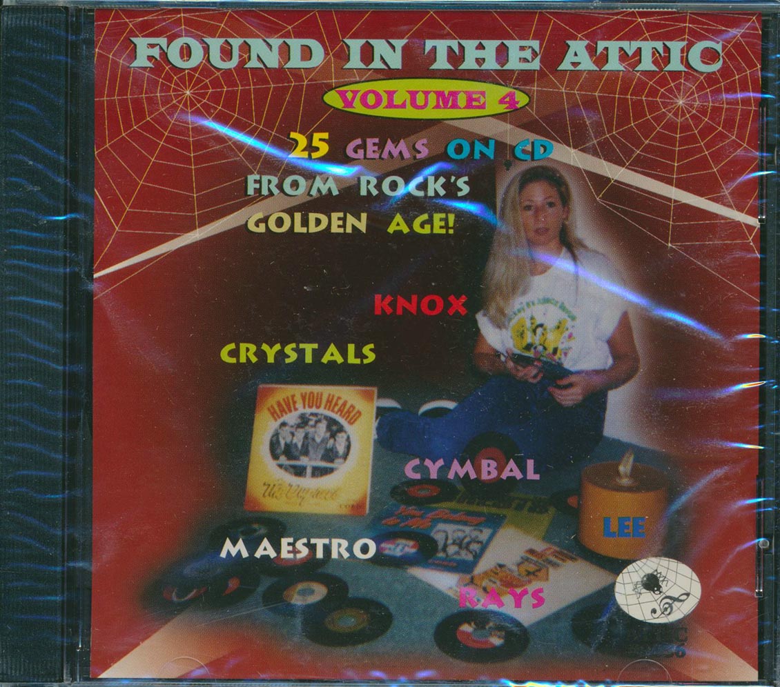 Van McCoy, Chris Montez, Mongo Santa Maria, Fabian, Etc. - Found In The Attic Volume 4: 25 Gems From Rock's Golden Age! (25 tracks) [New] [New CD]
