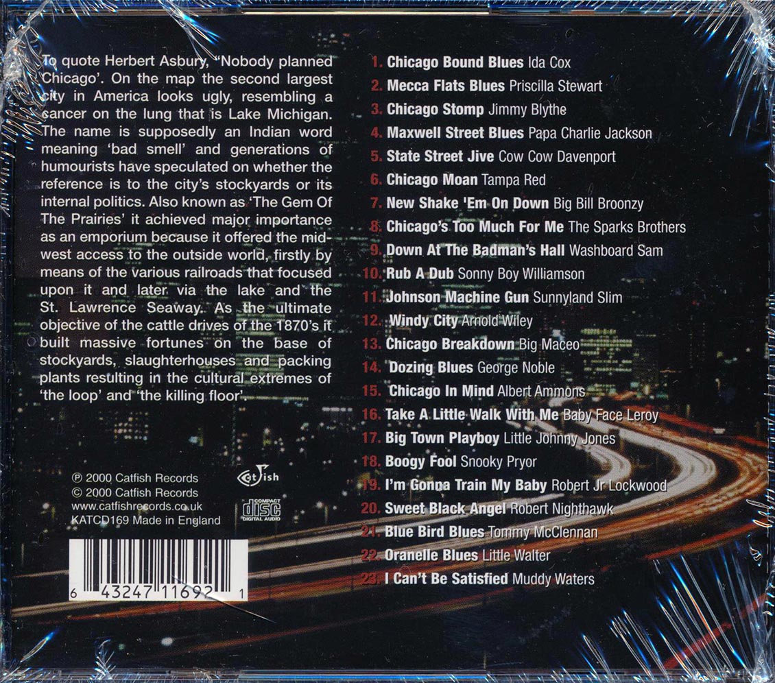 Muddy Waters, Snooky Pryor, Little Walter, Robert Nighthawk, Etc. - Chicago In Mind (23 tracks) [New CD]