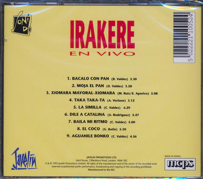Irakere - En Vivo [New CD]