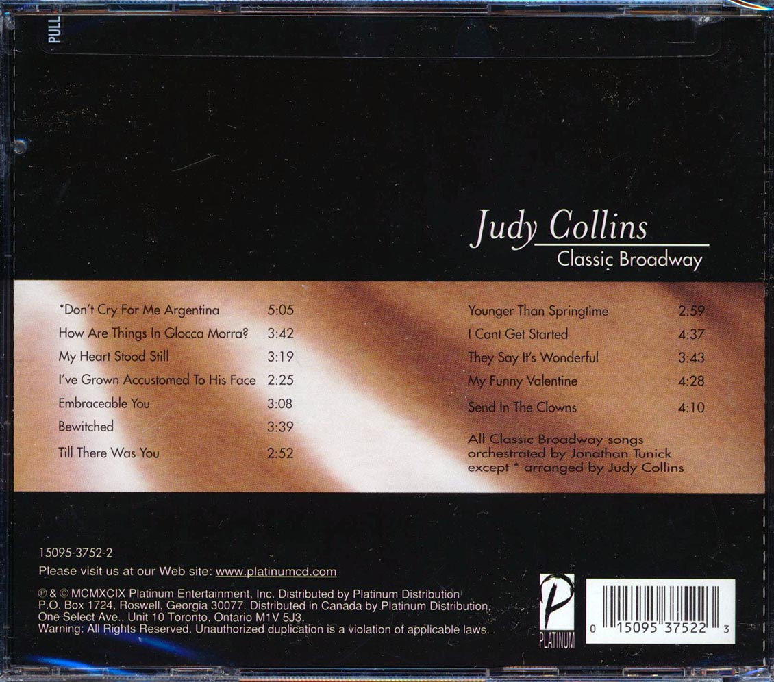 Judy Collins - Classic Broadway [New CD]