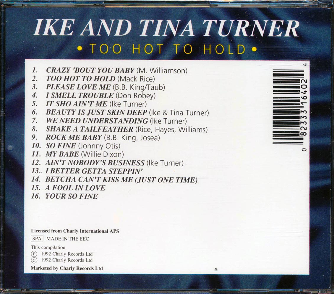 Ike & Tina Turner - Too Hot To Hold [New CD]