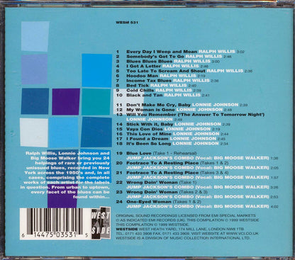 Ralph Willis, Lonnie Johnson, Big Moose Walker, Jump Jackson - Blues Complete (24 tracks) [New CD]