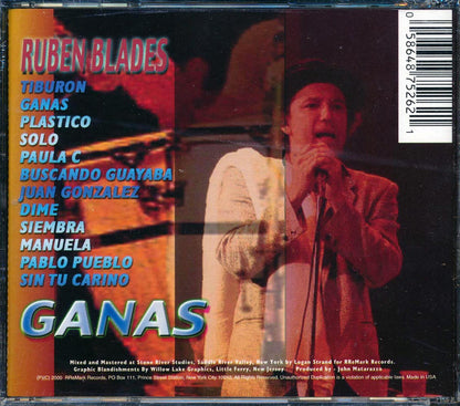 Ruben Blades - Ganas [New CD]