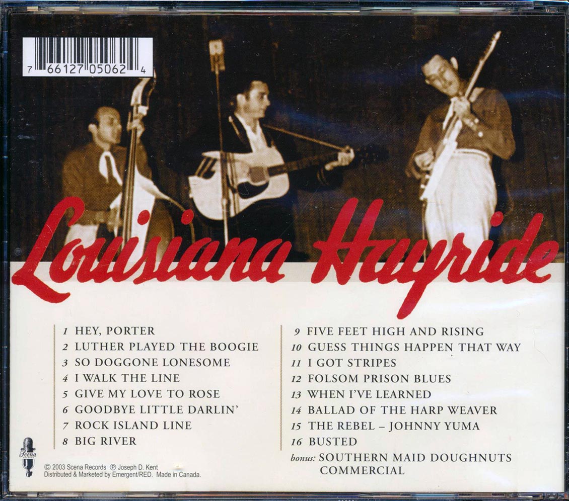 Johnny Cash - Live Recordings From The Louisiana Hayride (incl. large booklet) [New CD]