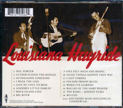 Johnny Cash - Live Recordings From The Louisiana Hayride (incl. large booklet) [New CD]