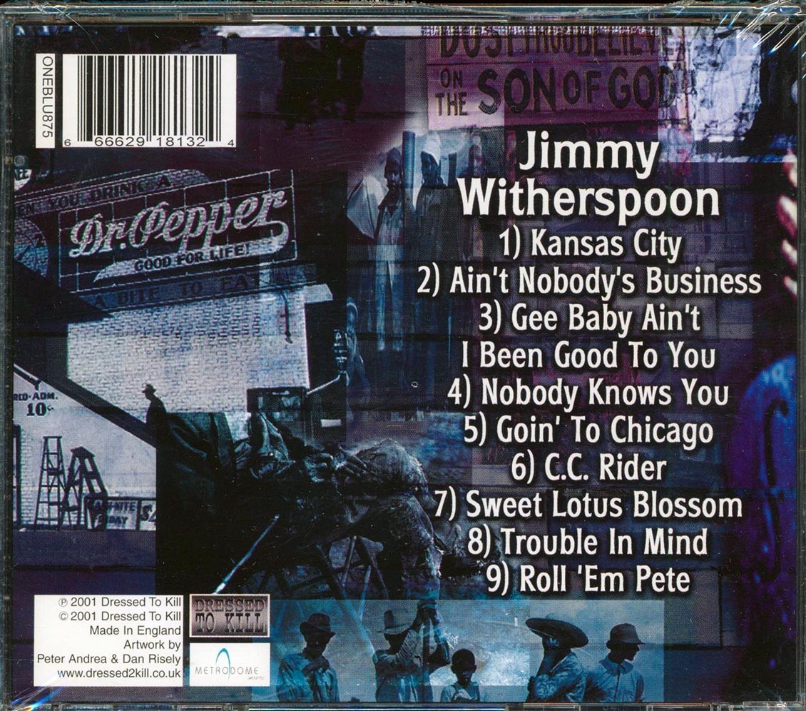 Jimmy Witherspoon - Have I Got Blues For You [New CD]