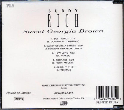 Buddy Rich - Sweet Georgia Brown [New CD]