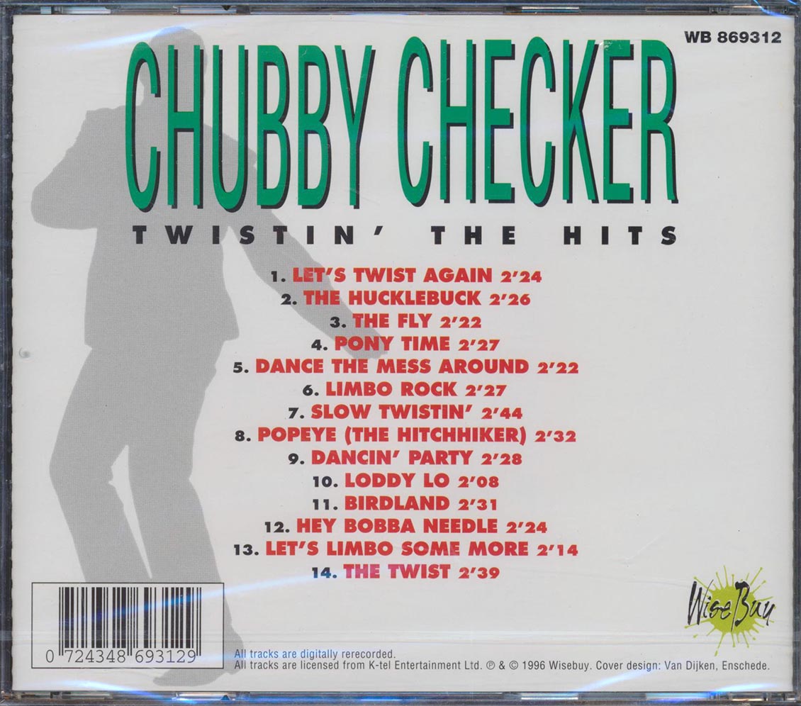 Chubby Checker - Twistin' The Hits [New CD]