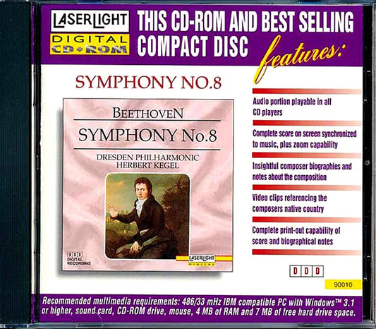 Dresden Philharmonic Herbert Kegel - Beethoven Symphony No. 8 [New CD]