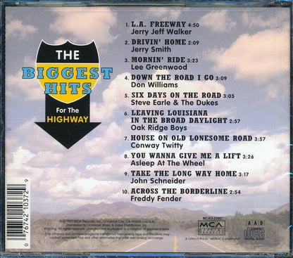 Conway Twitty, Oak Ridge Boys, Etc. - The Biggest Hits For The Highway [New CD]