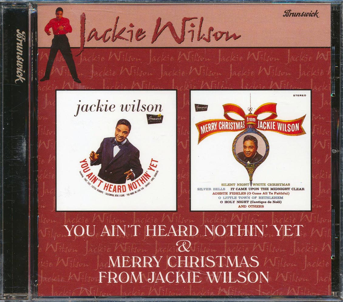 Jackie Wilson - You Ain't Heard Nothin' Yet + Merry Christmas From Jackie Wilson (incl. large booklet) [New] [New CD]